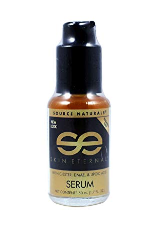 Source Naturals Skin Eternal Serum, Moisturizing Lotion Paraben-Free - 1.7 Ounces (Pack of 2)