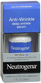 Neutrogena Ageless Intensives Anti-Wrinkle Deep Wrinkle Serum 1 oz (Pack of 2)