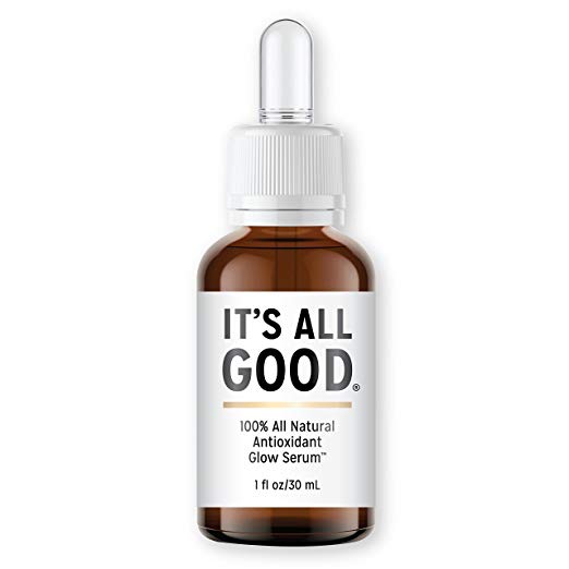 It’s All Good Natural Vitamin C Facial Serum | Topical Anti Aging, Anti Wrinkle, Antioxidant Skin Care for Face - All Natural Vegan Rosehip Essential Oil | 1 fl oz