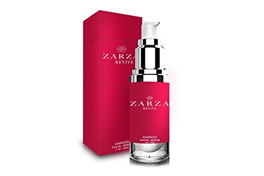 Zarza Revive Anti-Aging Facial Serum- Skin Care for the Face to Reduce Wrinkles and Lift Skin