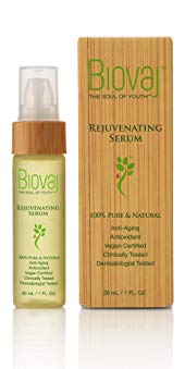 Biovaj Rejuvenating Serum,100% Pure & Natural, Lifting & Firming, Fine Lines & Wrinkles,Vegan, Anti-aging, Vitamin C Serum, Collagen, Alcohol Free,Fragrance Free, Paraben Free,Cruelty Free