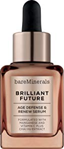 bareMinerals Brilliant Future Age Defense and Renew Serum, 1 Fluid Ounce