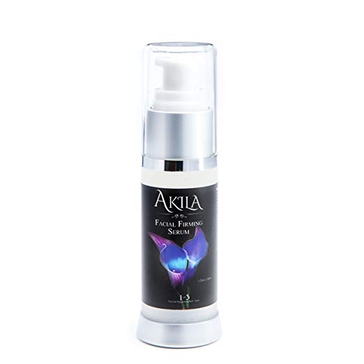 Akila Hyaluronic Acid Firming Serum - Organic Anti Aging Vitamin C Facial Serum - Naturally Activates Collagen for a Youthful Glow - 1.25oz