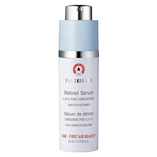 First Aid Beauty FAB Skin Lab Retinol Serum 0.25% Pure Concentrate, 1 oz