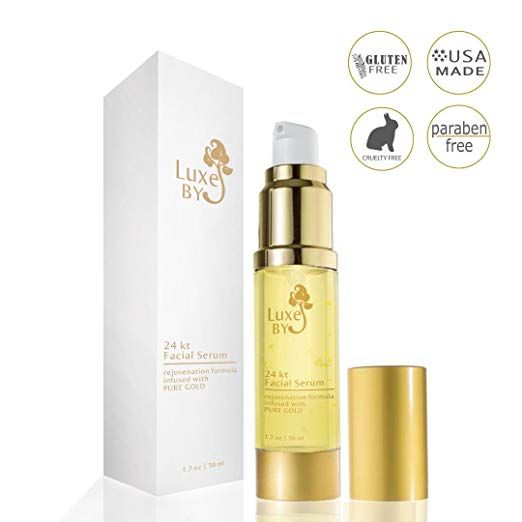 Luxurious Facial Serum infused with 24kt gold