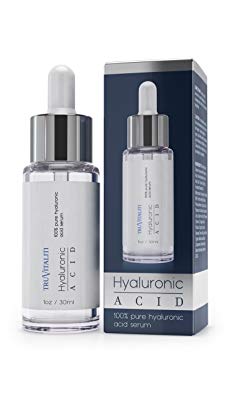 Tru Vitaliti- 100% Pure Hyaluronic Acid Serum-Locks in Moisture, Reduces Inflammation, and Defends Skin From Environment’s Harmful Effects- Achieve Soft, Supple, Hydrated Skin