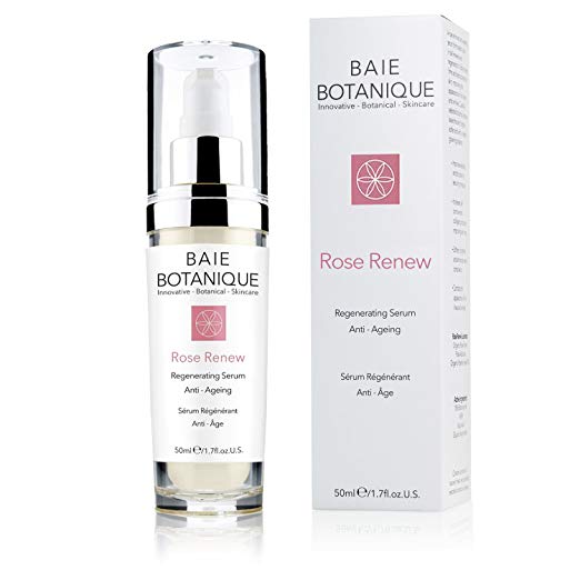 Award Winning Anti-Aging Rose Hyaluronic Acid Serum - 2 in 1 Serum & Toner - Rosewater, Rose Absolute, Rosehip Seed Oil, Glycolic Acid. 80% Organic. 98% Natural