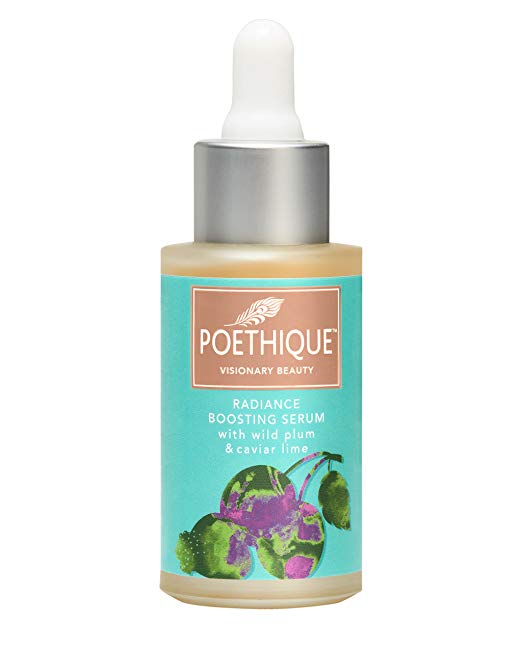 Poéthique All Natural Radiance Boosting Exfoliating Face Serum 1 oz. for Even, Smooth, Soft Skin Tone