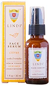 Lindi Skin Face Serum Citrus - Ultimate Moisture and Comfort To Restore Your Skin Immediately (1 Ounce / 30 Milliliter)