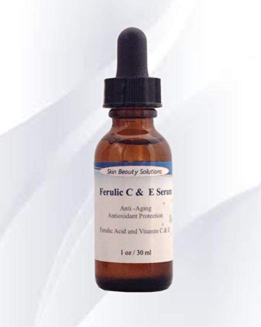 Ferulic Acid CE with Vitamin C+E Skin Serum Wrinkles, Anti-Aging, Sun Damaged Skin & More (C+E Ferulic Combination Antioxidant Treatment (1 oz/30 ml)