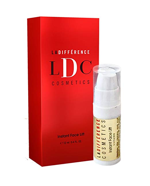 Luxury Instant Face Lift Travel Size - Best Face & Neck Firming Lotion, Smoothes Wrinkles and Fine Lines - by La Différence Cosmetics