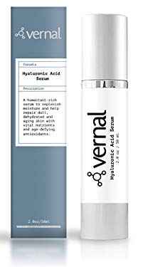 Vernal Best Hyaluronic Acid Serum - With Vitamin Vitamin C, A, D & E, Instant Firm, Pure, Undiluted - Anti Wrinkle Serum, Anti Aging - Lifts and Firms Skin.