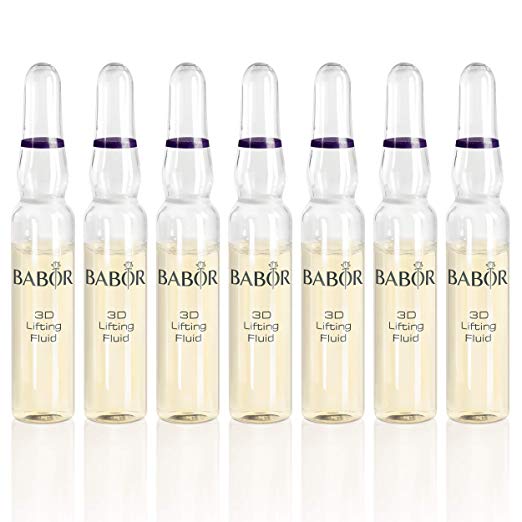 AMPOULE CONCENTRATES 3D Lifting Fluid for Face 14 ml - Best Natural Anti-Wrinkle Face Serum for Day and Night